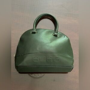 BCBG Green Y2K Vintage Shoulder Bag